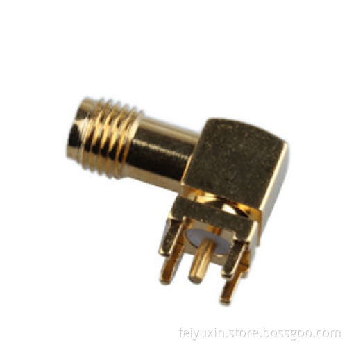 SMA PCB Connector, Right Angled